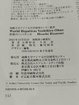 【希少】World Hepaticas 世界のヘパティカ　大野好弘/久富寿　成蹊大学アジア太平洋研究センター【ac04k】_画像6