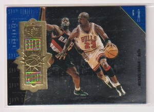 1998-99 UD SPX Michael Jordan Star Power Radiance card #1642/2700