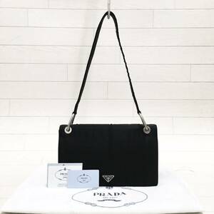 ☆美品・ギャランティ付☆PRADA TESSUTO ナイロンワンショルダーバッグ