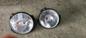 JA11 Jimny original head light H4 left right set SJ30 headlamp 