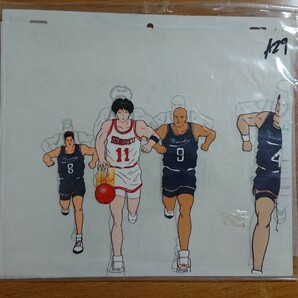 スラムダンク SLAM DUNK セル画2枚 桜木花道 流川楓 三浦台戦 90年代の画像2