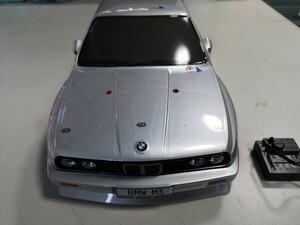 【1円スタート】タミヤBMW M3 E30 SPORT EVO ラジコン塗装済みボディLED付き【XBボディ】1/10 WB275mm