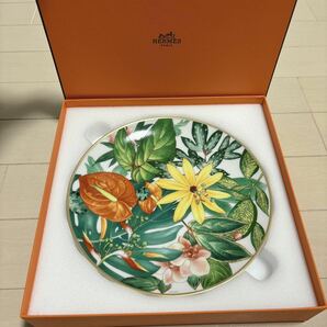 フランス製 HERMES エルメス パシフォリア No2 デザートプレート 皿 箱付 食器 21cm