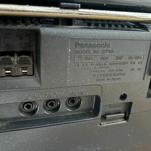【動作確認済】RX-DT95 Panasonic ポータブルステレオCDシステム コブラトップ CDラジカセ の画像10