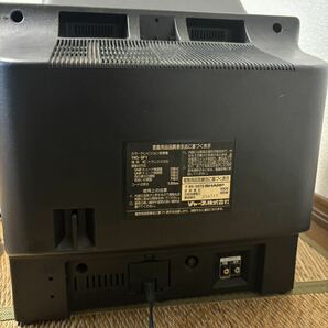 【動作確認済】シャープ SHARP スーパーファミコン内臓テレビ 14G-SF 純正コントローラー付属の画像5