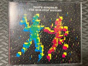 ◆中古 廃盤 レトロ◆CD ザッツ ユーロビート THET'S EUROBEAT THE NON-STOP HISTORY 2枚組