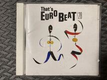 ◆中古 廃盤 レトロ◆CD ザッツ ユーロビート THET'S EUROBEAT vol.28_画像1