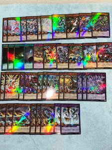 遊戯王オーバーラッシュパック開封カード　スーパーレアまとめ売り　40枚