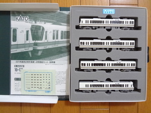 新品同様★KATO 10-171 JR 221系 直流近郊形電車 4両 増結セット シール未使用 鉄道模型 Nゲージ カトー 送料520円