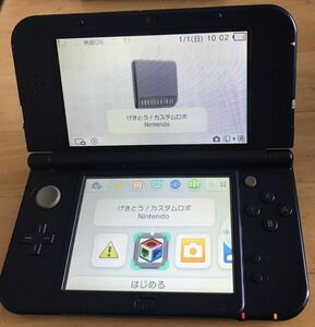 【動作確認済み】ニンテンドー　New 3DS　LL ニンテンドー　任天堂 ブルー 4GB