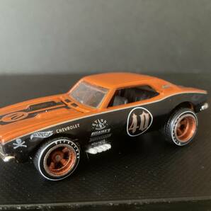 ホットウィール 67カマロ  camaro オレンジブラック の画像1