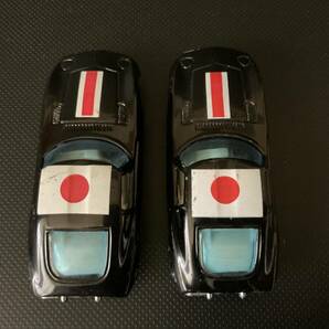 香港製 yatming ヤトミン トヨタ2000GT 日の丸仕様 2バリエーション 1/64ミニカーの画像5