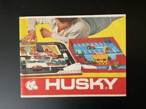  valuable 1968 year Japanese edition HUSKY minicar catalog England 22 page Corgi Junior 