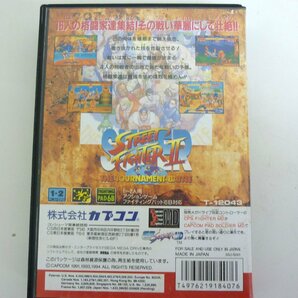 桐生店【現状品】k4-32 CAPCOM STREETFIGHTER 2 ストリートファイター メガドライブ専用 カプコンの画像2