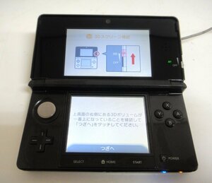 高崎店【中古品】4-19 ニンテンドー 任天堂 nintendo 3DS ctr-001 本体のみ 初期化済み 簡易動作確認済み