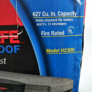 □未開封 FIRE-SAFE 耐火金庫 H2300 ポータブル耐火保管庫□埼玉戸田店の画像3