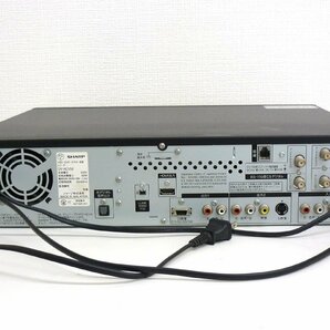 桐生店【現状品】k4-15 シャープ AQUOS DV-ACV52 VHS HDD DVDビデオ一体型レコーダーリモコン付きの画像8