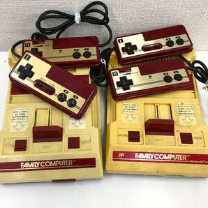 ▲二宮店▲【現状品】4-39 ファミリーコンピュータ FAMILYCOMPUTER ファミコン本体 HVC-001 まとめ売り6台 ジャンクの画像7