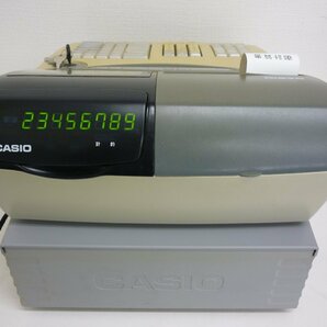 桐生店【中古品】k4-45 CASIO TE-2100 動作確認済 初期化済み 鍵付き カシオ レジ レジスタの画像5