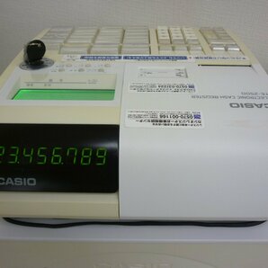 桐生店【中古品】k4-44 CASIO TE-2500 動作確認済 初期化済み 鍵付きの画像2