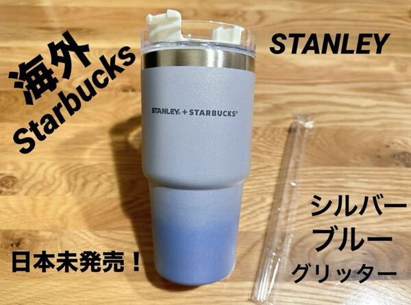 海外Starbucks スタンレー　シルバーブルー　