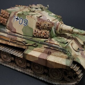 1/35 ドイツ キングタイガー ヘンシェル型 完成品の画像9