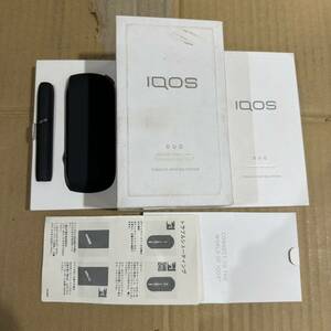 IQOS 3 DUO アイコス3 デュオ ブラック 黒 通電のみ確認済み 電子タバコ 加熱式タバコ iQOS3 DUO System 喫煙具 喫煙グッズ