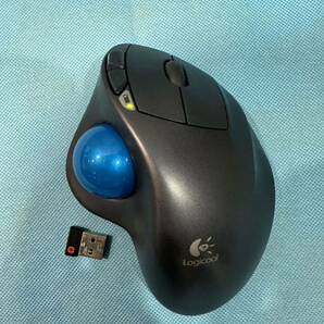 中古 Logicool/ロジクール トラックボールマウス ワイヤレスマウス PC周辺機器【M570 】D8C2の画像1