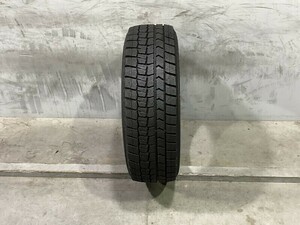 ★保管袋付★バリ山(PW5J016) 185/60R15 84Q DUNLOP WINTERMAXX WM02 2022年 1本 スタッドレスタイヤ 送料無料