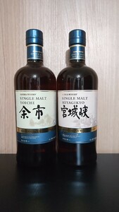 【最終値下】余市 宮城峡 マンサニーリャウッドフィニッシュ 2018 限定 新品 未開栓 ウイスキー セット