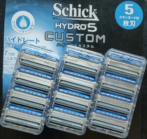 【替刃12個】シックハイドロ５カスタムSchick HYDRO5 CUSTOM