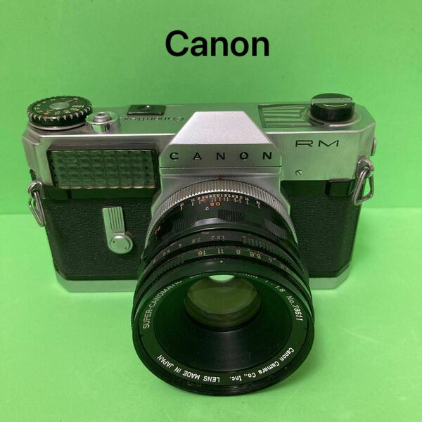 Canon Canonflex RM SUPER-CANOMATIC LENS R 50mm 1:1.8 フィルムカメラ