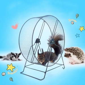 LDL949# small animals pet hamster squirrel hedgehog mileage wheel running jo silver g toy motion -stroke less departure .