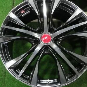 weds LEONIS UC 19×8J PCD114.3 ＋35 4本SET レオニス 19インチ アルファード ヴェルファイア等への画像2