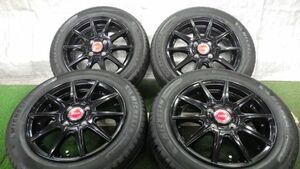 155/65R14 ミシュラン ENERGY SAVER4 2022年製 14×4.5J PCD100 ＋45 4本SET サマータイヤ ノーマルタイヤ