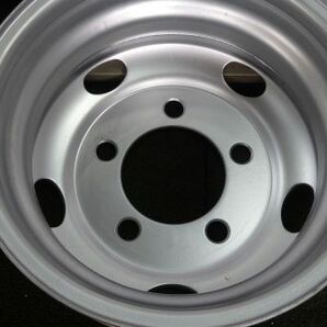 TOPY イスズ エルフ 2t 3t NKR60.70.80等へ 16×5.5J PCD203.2 ＋116.5 6本SETの画像7