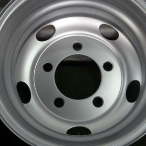 TOPY イスズ エルフ 2t 3t NKR60.70.80等へ 16×5.5J PCD203.2 ＋116.5 6本SETの画像8