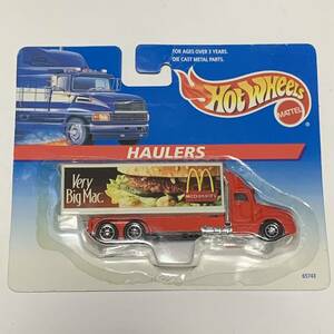 Hot Wheels ホットウィール McDonald's マクドナルド トラック HAULERS ミニカー ビッグマック BIG MAC
