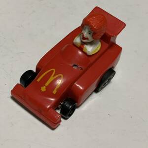 カナダ McDonald's マクドナルド 1988 ハッピーミールトイ ロナルド プルバックカー ミニカー ビンテージ