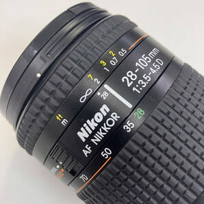 【4-00002-1 Nikon レンズ】AF NIKKOR 28-105mm 1:3.5-4.5D 極美品 ニコン フィルムカメラ オートフォーカス 1円出品 1円スタート レトロの画像2