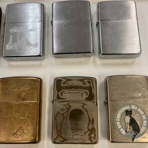 4-00361【ZIPPO ジッポ まとめ売り 16個】喫煙具 遺品整理 アンティーク コレクション 大量 着火確認済み 1円出品 1円スタートの画像5