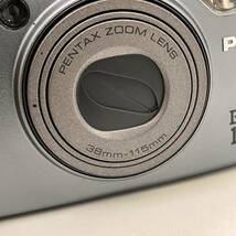 4-00452【ペンタックス PENTAX ESPIO115M 38-115mm】ZOOM レンズ フィルムカメラ シャッターOK ストラップ付 レトロ 1円出品 1円スタート_画像6