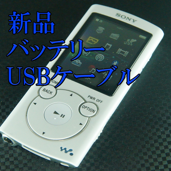 美品　動作良好 SONY ウォークマン NW-S766 32GB Bluetooth バッテリー新品交換　送料無料　3001