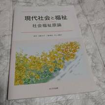 福祉全般 現代社会と福祉 社会福祉原論/加藤洋子/工藤隆治/村上須賀子_画像1