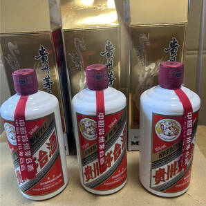 -未開栓- MOUTAI KWEICHOW 貴州茅台酒 マオタイ酒 天女ラベル 中国酒 500ml 53% 6本セットの画像2