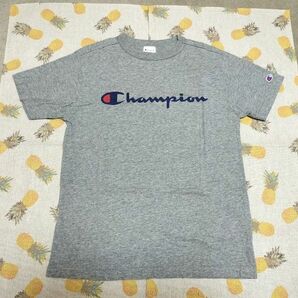 Champion チャンピオン ロゴ 半袖Tシャツ グレー