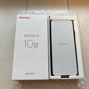 新品未使用Xperia 10 IV SO-52C 6インチ メモリー6GB ストレージ128GB ブラック ドコモ