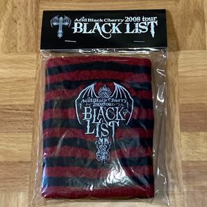 新品未開封品 Acid Black Cherry 2008 BLACK LIST リストバンド