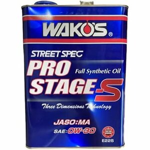  Waco's 4L E225 0W-30 Pro stage S PRO-S30 engine oil 110