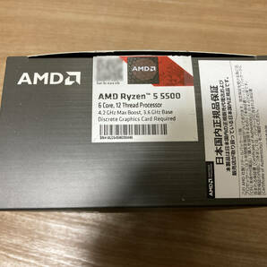 AMD RYZEN 5 5500 BOX・中古動作品の画像5